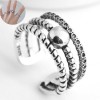 New Fashion Retro Open Ring Yiwu Toppinggoods Wholesale Nhsc208633
