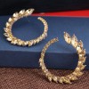 Fashionable Metal Bright And Simple Exaggerated Earrings Yiwu Toppinggoods Wholesale Nhsc208664