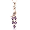 New Genuine Gold Electroplated Malachite Zircon Necklace Yiwu Toppinggoods Wholesale Nhsc210083