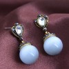 Korean Fashion Sweet Opal Earrings Yiwu Toppinggoods Wholesale Nhsc210438