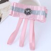 Wild Bow Tassel Gemstone Accessories Female Collar Brooch Yiwu Toppinggoods Wholesale Nhsc211265