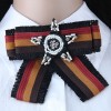 Simple Bow Knot Versatile Metal Woven Rice Beads Pentagram Tassel Accessories Collar Brooch Yiwu Toppinggoods Wholesale Nhsc211272