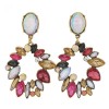 Exaggerated Metal Stud Earrings Yiwu Toppinggoods Wholesale Nhsc211288