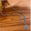 Fashion Retro Simple Small Elephant Pendant Personality Girl Necklace Wholesale Nhsc217002