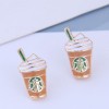 Silver Post Exquisite Korean Fashion Sweet Simple Milk Tea Cup Personalized Ear Studs Wholesale Toppinggoods Nhsc219044