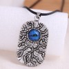Fashion Retro Shield Devils Eye Trend Mens Domineering Retro Exaggerated Necklace Wholesale Toppinggoods Nhsc221086