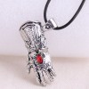 Fashion Retro Iron Hand Trend Mens Domineering Retro Exaggerated Necklace Wholesale Toppinggoods Nhsc221091