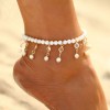Fashion Simple Drop Pearl Temperament Personality Anklet Wholesale Toppinggoods Nhsc222294