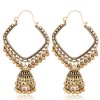 New Retro Texture Bohemian Earrings Simple Square Bell Drop Spike Temperament Earrings Wholesale Toppinggoods Nhsc222302