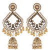 New Retro Texture Bohemian Clan Wind Bell Tassel Drop Spike Temperament Earrings Wholesale Toppinggoods Nhsc222304