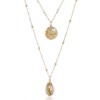 Fashion Metal Simple Seashell Accessories Double Temperament Personality Necklace Wholesale Niihaojewelry Nhsc223412