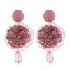Korean Fashion Simple Idyllic Flowers Water Droplets Personality Temperament Earrings Wholesale Toppinggoods Nhsc225004
