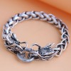 New Fashion Metal Simple Auspicious Dragon Temperament Mens Bracelet Wholesale Toppinggoods Nhsc225550