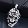 New Fashion Men Domineering Retro Skull Personality Necklace Wholesale Toppinggoods Nhsc225555