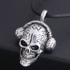 New Fashion Men Domineering Retro Skull Personality Necklace Wholesale Toppinggoods Nhsc225557