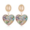 Fashion Trend Collar Shell Simple Earrings Wholesale Toppinggoods Nhsc226307