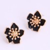 Korean Earrings Wholesale Fashion Sweet Flower Personality Earrings Nhsc228748
