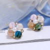 925 Silver Pin High Quality Fashion Metal Simple Flash Diamond Pearl Earrings Wholesale Toppinggoods Nhsc231820