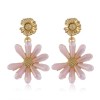 925 Silver Post High Quality Fashion Metal Crystal Daisy Stud Earrings  Wholesale Toppinggoods Nhsc231824