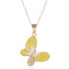 Korean Simple Fashion Contrast Color Hollow Butterfly Necklace Wholesale Toppinggoods Nhsc232489
