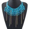 New Fashion Simple Tassel Collar Exaggerated Necklace Wholesale Toppinggoods Nhsc232495