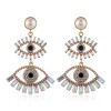 Fashion Metal Shining Devils Eyes Temperament Exaggerated Earrings Wholesale Toppinggoods Nhsc233359