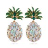 Fashion Metal Wild And Gorgeous Pineapple Temperament Exaggerated Earrings Wholesale Toppinggoods Nhsc233360