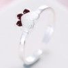 Exquisite Korean Fashion Little Feet Open Ring Wholesale Toppinggoods Nhsc235426