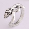 Fashion Retro Simple Auspicious Snake Personality Open Ring Wholesale   Nhsc235726