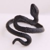 European And American Fashion Metal Lucky Snake Personality Open Ring Nhsc235728