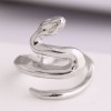 Fashion New  Metal Simple Auspicious Snake Personality Open Ring Wholesale   Nhsc235729