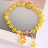 Korean Fashion Simple Small Daisy Pendant Crystal Beads  Bracelet Wholesale Toppinggoods Nhsc236259