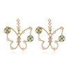925 Silver Needle Earrings Fashion Simple And Versatile Ear Accessories Crystal Pearl Butterfly Earrings For Women Toppinggoods Nhsc236993