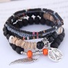 Bohemian Style Simple And Versatile Disc Tower Wings Rice Beads Multilayer Bracelet Wholesale Toppinggoods Nhsc238805