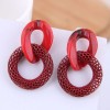 Fashion Alloy Metal Concise Simple Allmatch Earrings Wholesale  Nhsc239658