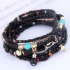 Trend Bohemian Mix Allmatch Delicate Rice Bead Multilayer Bracelet Wholesale Nhsc239682