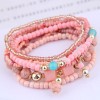 Trend Bohemian Mix Allmatch Delicate Rice Bead Multilayer Bracelet Wholesale Nhsc239682