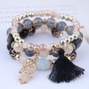Fashion Trend Simple And Versatile Palm Tassel Pendant Multilayer Bracelet Wholesale Toppinggoods Nhsc240018