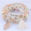 Fashion Trend Simple And Versatile Palm Tassel Pendant Multilayer Bracelet Wholesale Toppinggoods Nhsc240018