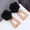 Fashion Metal Geometric Shape Flower Exaggerated Earrings Wholesale Toppinggoods Nhsc242053