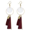 Fashion Metal Concise Circle Geometric Shape Earrings Nhsc242056