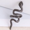 Fashion Metal Auspicious Snake Alloy Exaggerated Opening Ring Wholesale Nhsc243293