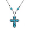 Fashion Simple Metal Cross Alloy Necklace For Women Hotsaling Wholesale Nhsc243299