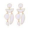 Fashion Metal Color Contrast Geometric Shape Exaggerated Earrings Nhsc258930