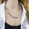 Fashion Metal Simple Trendy Style Thick  Necklace Nhsc261948