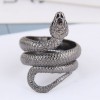 Fashion Retro Simple Auspicious Snake Personality  Ring Nhsc262917