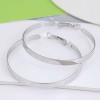 504mm Korean Fashion Metal Simple Glossy Alloy Earrings Nhsc263999
