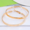 504mm Korean Fashion Metal Simple Glossy Alloy Earrings Nhsc263999