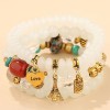 Fashion Trend Simple Versatile Metal Multipendant Pendant Candy Beads Multilayer Bracelet Nhsc266769