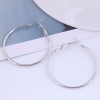 40mm  Fashion Metal Concise  Glossy Earrings  Nhsc272484